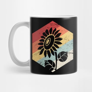 Retro Sunflower | Gardener Gardening Graphic Mug